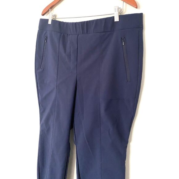 Lane Bryant Blue Stretchy On-The-Go Slim Ankle Pant Sz 18 - Picture 9 of 11